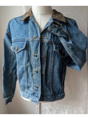 Vtg Dash Denim Jean Jacket Large